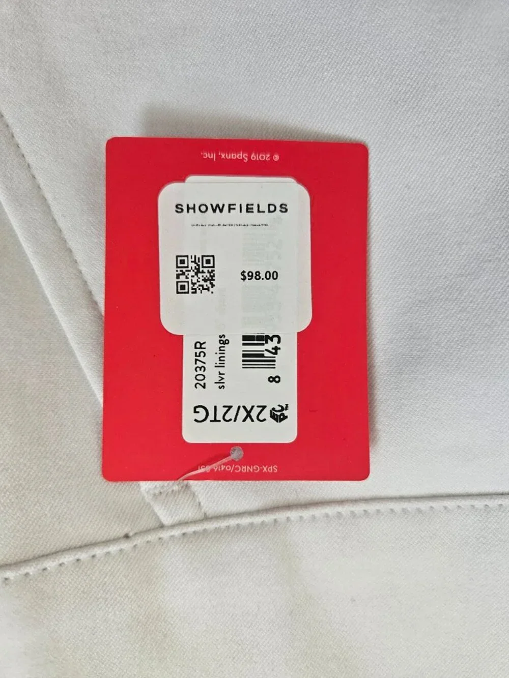 Spanx Silver Linings White Casual Outwear Shorts - Size 2X - Picture 2 of 6